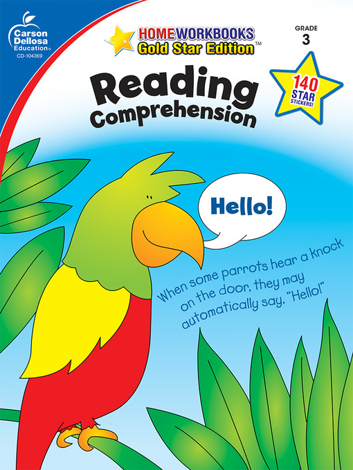 Title details for Reading Comprehension, Grade 3 by Carson Dellosa Education - Available